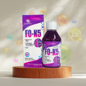 FO-K5 multivitaminico con zinc para concentración Medical Farma