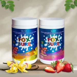 Fox Sure malteada multivitamínica para niños Medical Farma