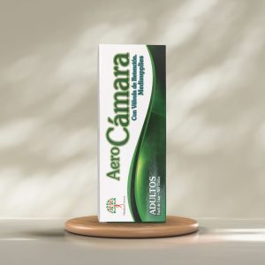 Inhalocámara para adulto Medical Farma para administración de medicamentos inhalados