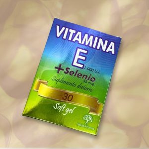 Vitamina E + Selenio en cápsulas blandas Medical Farma